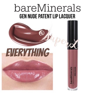 พร้อมส่ง !! ลิปลิควิดขนาดปกติ BARE  MINERALS GEN NUDE สี EVERYTHING #NO BOX