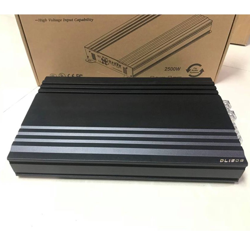 พาวเวอร์แอมป์ ClassD DL1509 สีดำ 2500W Shopee Thailand