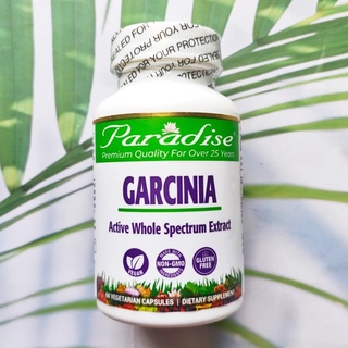 80% Sale!!! EXP: 06/23 สารสกัดจากส้มแขก Garcinia Cambogia 50% HCA 60 Vegetarian Capsules ( Paradise Herbs)