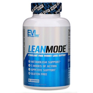 🔥Pre Order🔥 EVLution Nutrition, LeanMode, Stimulant-Free Fat Burner, 150 Capsules