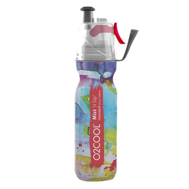 ของแท้ พร้อมส่ง🚴‍♂️💦 กระบอกน้ำ O2COOL Mist'n Sip Insulated 590 ml