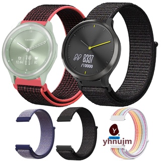 สาย garmin vivomove sport strap nylon สายนาฬิกาข้อมือซิลิโคน for garmin vivomove hr / garmin vivomove trend อุปกรณ์เสริมสมาร์ทวอทช์  garmin vivomove สายนาฬิกา