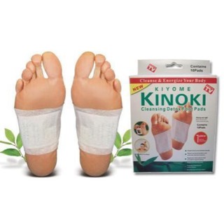 KINOKI Foot Pads แผ่นแปะเท้าผ่อนคลายฝ่าเท้า