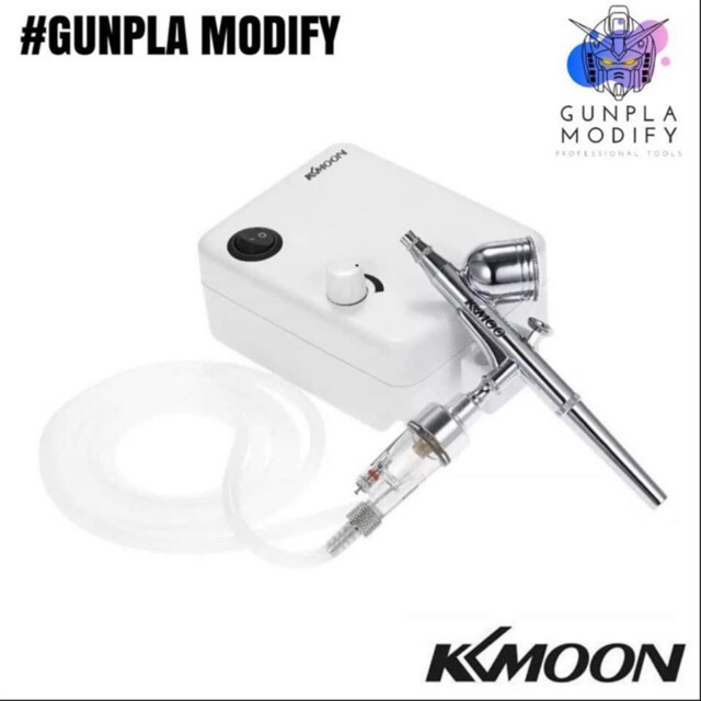 KKmoon Airbrush Set แอร์บรัชพ่นสีอเนกประสงค์ ขนาดเล็ก
