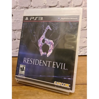 แผ่นเกมส์ PlayStation 3 (PS3) เกม Resident Evil 6