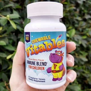 (Vitables®) Immune Blend Chewables for Children Mixed Berry 90 Vegetarian Tablets