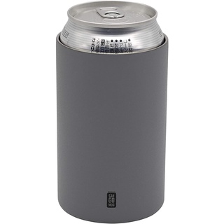 Direct from Japan CB Japan Can Holder Gray 350ml Thermal Insulated Stainless Steel Vacuum Insulated CAN GOMUG