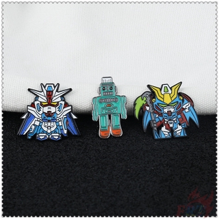 ★ Armour Robots - Cartoon Brooches ★ 1Pc Fashion Doodle Enamel Pins Backpack Button Badge Brooch