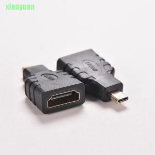 Xy อะแดปเตอร์เชื่อมต่อ Micro HDMI(Type D) Male to HDMI(Type A) Female สําหรับ