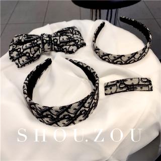 ตาข่ายกิ๊บย้อนยุคมือห่อที่คาดผมกว้างชนิดเดียวกัน