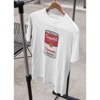 เสื้อยืด Unisex รุ่น Campbells T-Shirt สวยใส่สบายแบรนด์ Khepri Cotton TC ผ้าพรีเมียม พิมพ์สวย ระวังของปลอม!