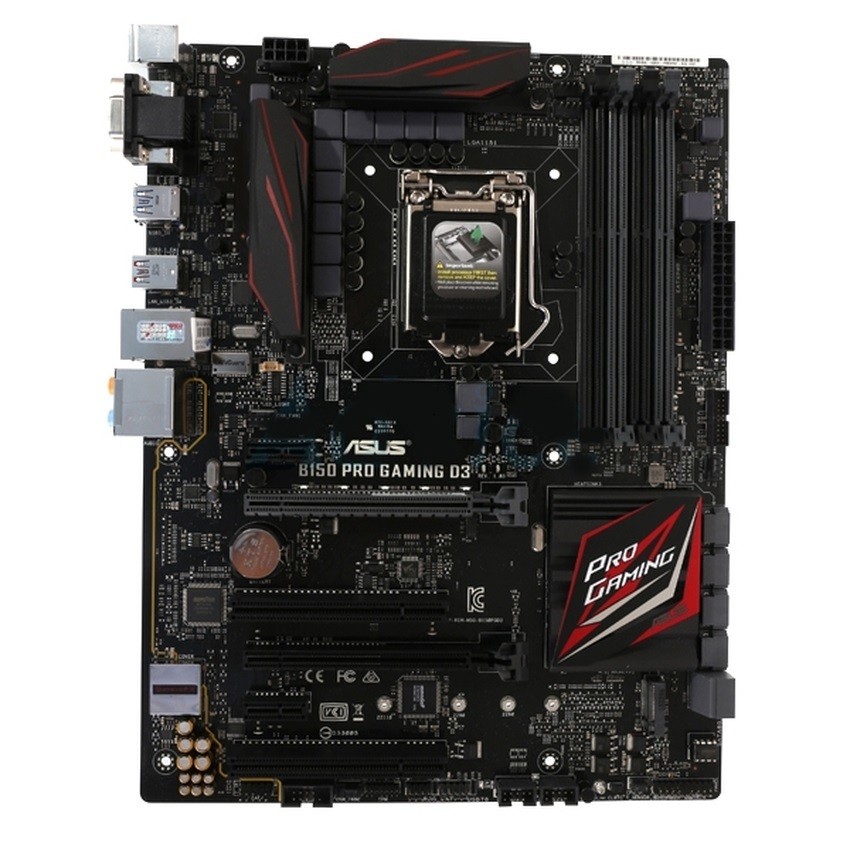 ASUS Mainboard B150 PRO GAMING D3 INTEL 1151 (VGA On)