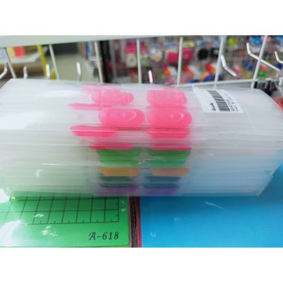 ลิ้นแฟ้มพลาสติก ขนาด 1*20ซม. บรรจุ 50 ชิ้น