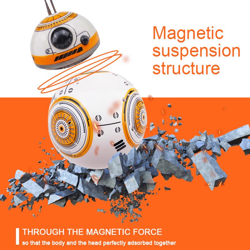 RC BB 8 Robot 2.4G Remote Control With Sound Action Figure Upgrade