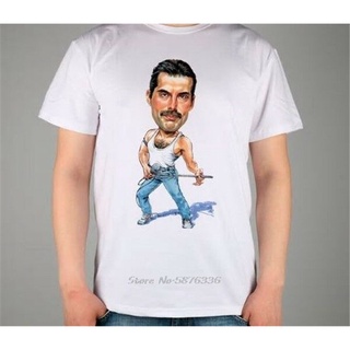 [S-5XL] เสื้อยืดคอกลม แขนสั้น พิมพ์ลาย Freddie Mercury Fan Art Tribute Queen สไตล์ฮิปฮอป คลาสสิก ของขวัญวันเกิด สําหรับผ