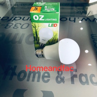 หลอดไฟ LED OZ 5W ราคาต่อ 3หลอด