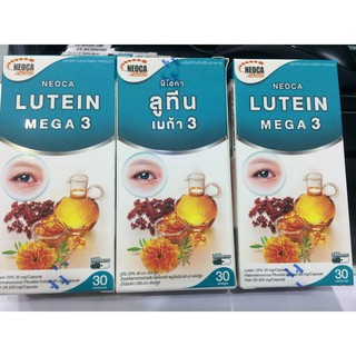 Neoca Lutein Mega 3   นีโอก้า ลูทีน เมก้า 3 สำหรับบำรุงสายตา ตาแห้ง ตาเสื่อม