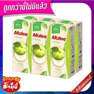 มาลี น้ำฝรั่ง 100% 200 มล. X 6 กล่อง Malee 100% Guava Juice 200 ml x 6