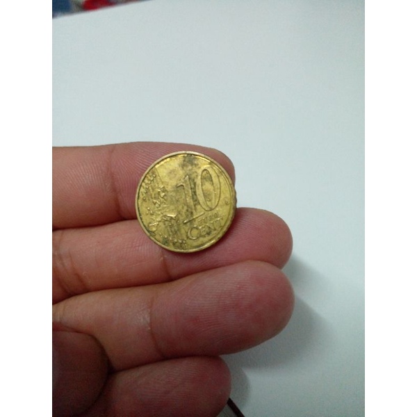 เหรียญ 10 EURO CENT หายาก