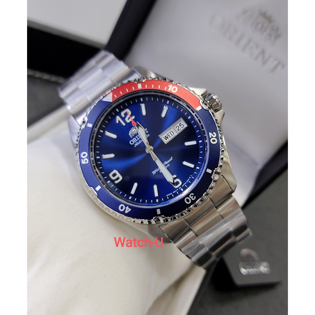 นาฬิกา Orient Mako II Automatic รุ่น AA02009D ขอบเป๊ปซี่