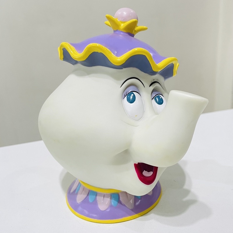 กระปุกออมสิน Mrs.Potts - Vintage Disney Beauty and the Beast Mrs. Potts Piggy Bank