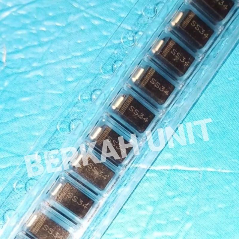 10 ชิ้น SMD SS34 DIEDE 1N5822 3A 40V