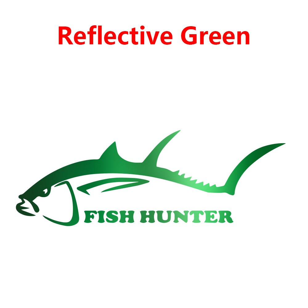 Fishing Hunter Decal Bucket Tackle Shop Fishhook สติกเกอร์ถังปลากล่องรถไวนิล Decals ราคา ถูกที่สุด ดีลบีเคเค แกลเลอรีภาพที่ 7