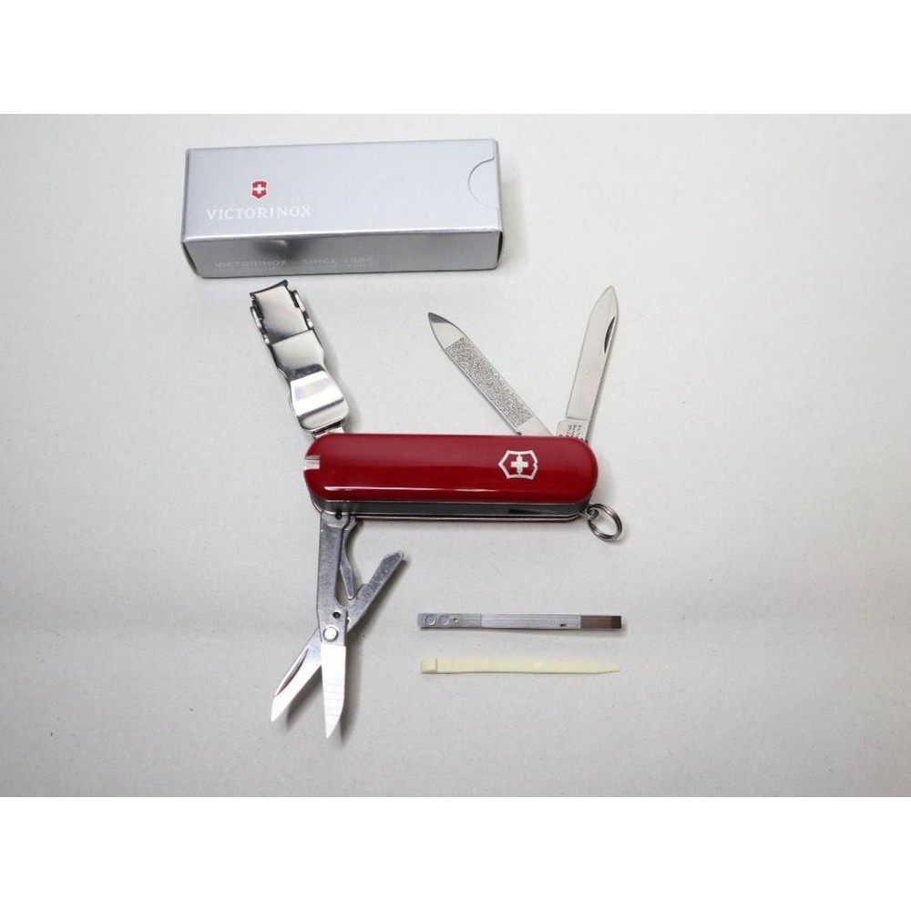VICTORINOX Nail Clip 580 in red (SAK-S, 0.6463) มีดพับ กรรไกรตัดเล็บ - รูปที่ 4