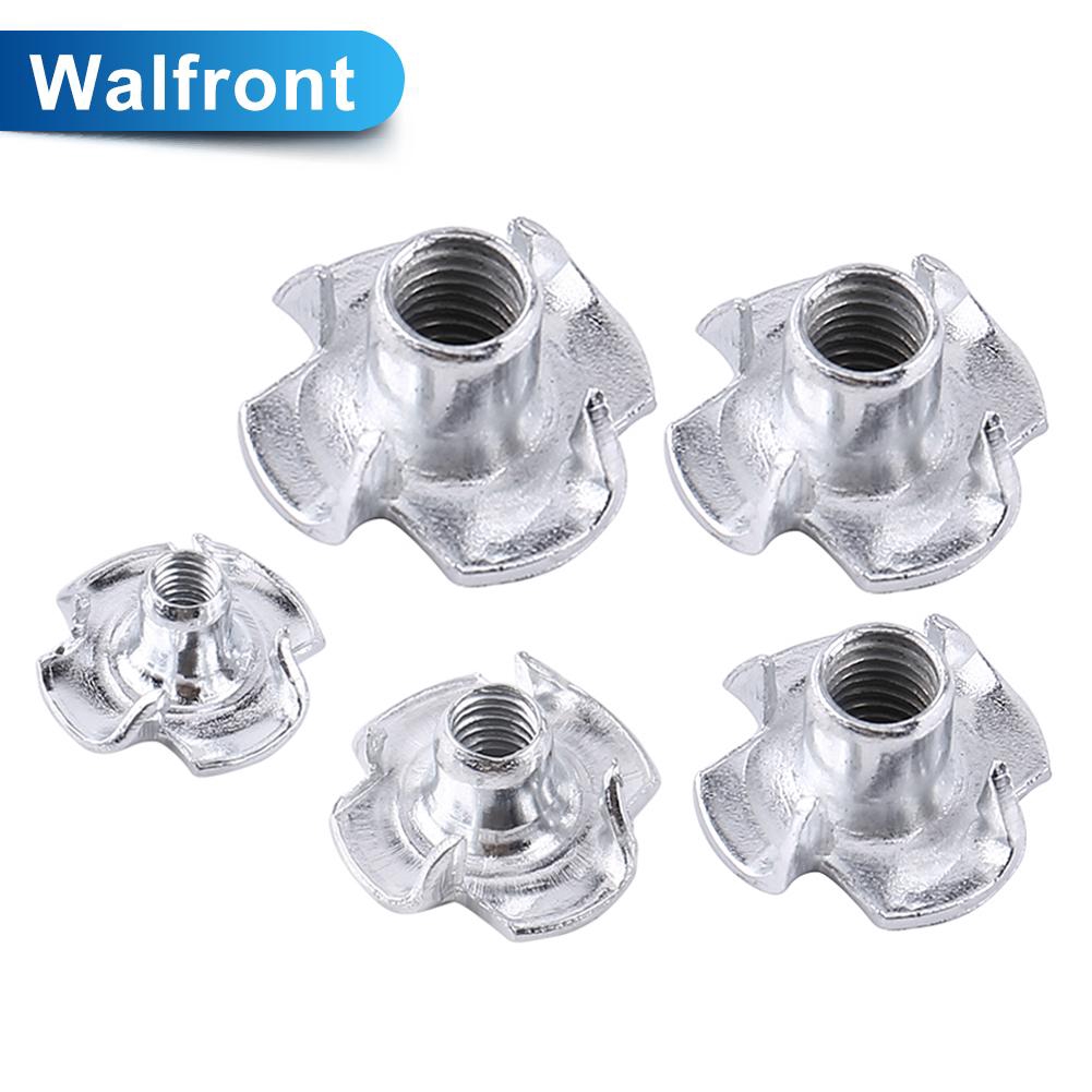 Carbon Steel M3/M4/M5/M6/M8 Four Pronged T Nuts Blind Inserts Nut for