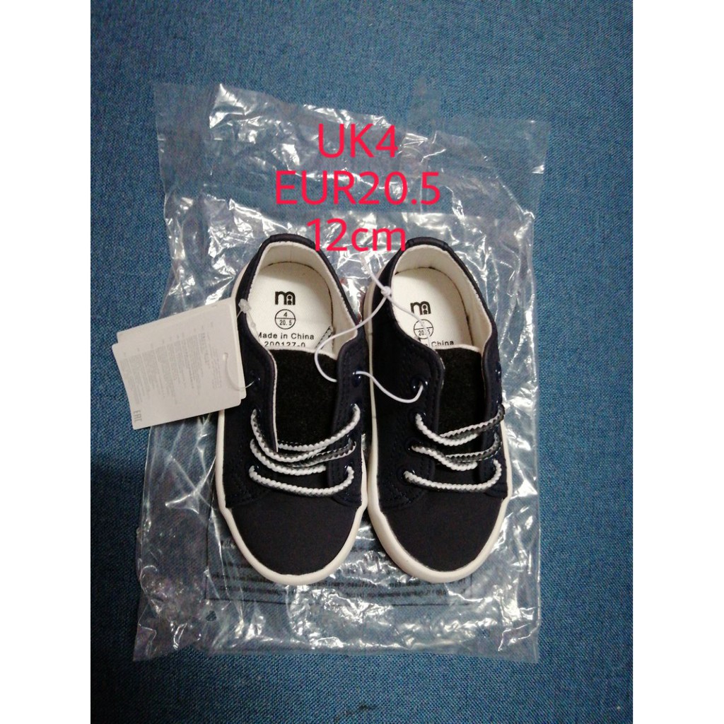 ใหม่ MOTHERCARE SH0ES NAVY BLUE SIZE UK4