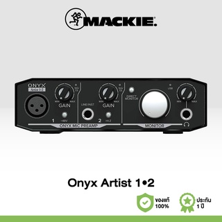 Mackie Onyx Artist 1-2 USB Audio Interface ออดิโออินเตอร์เฟส