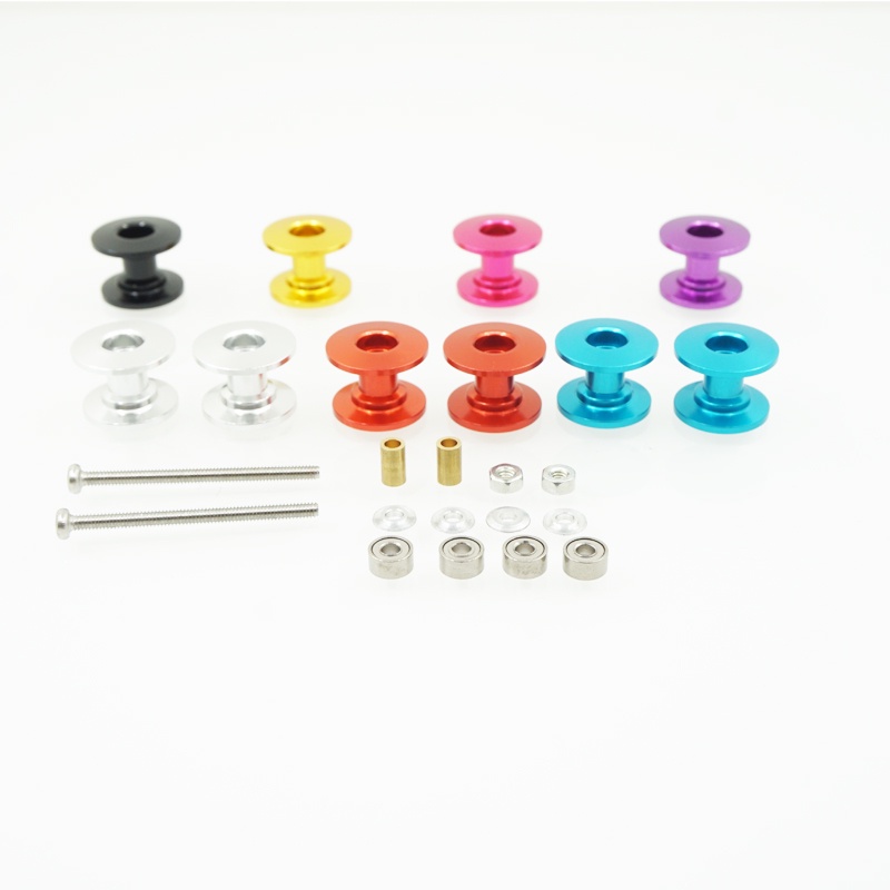 โรลเลอร์ถ้วย 13/12ม.ม. สำหรับรถ mini4wd-13/12mm double roller