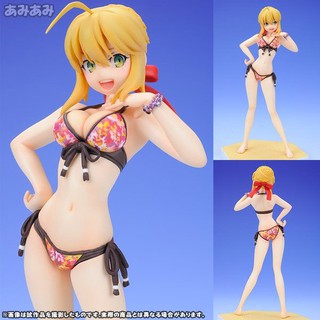 โมเดล เซเบอร์ ชุดว่ายน้ำ Saber Fate Extre ver.