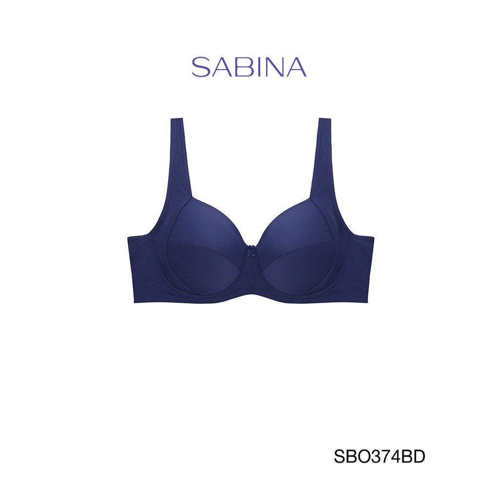 Sabina เสื้อชั้นใน  (มีโครง)  Function Bra รหัส SBO374BD สีน้ำเงินเข้ม