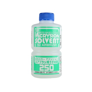 THINNER FOR ACRYSION COLOR MR.ACRYSION T314 SOLVENT FOR AIRBRUSH 250ml.