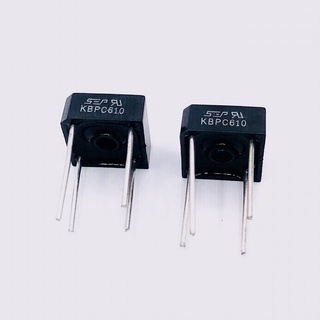 Diode Bridge (แพ็ค 5ตัว)ไดโอดบริด 4 ขาทรงสี่เหลี่ยมรุ่น KBPC610 :6A-1000V~KBPC1010/10A-1000V มีสินค้าพร้อมส่งในไทย