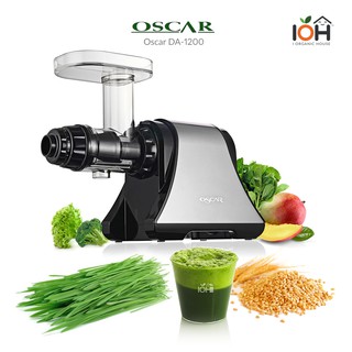 OSCAR JUICER เครื่องคั้นน้ำต้นอ่อนข้าวสาลี แบบไฟฟ้า รุ่น DA-1200 (พร้อมส่ง)