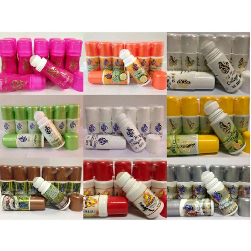Aura Terapi Collagen Roll on miyak panas โรลออน hq