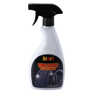 น้ำยาเคลือบเงายางสูตรซิลิโคน Star 1 TIRE SHINE STAR 1 SILICONE FORMULA