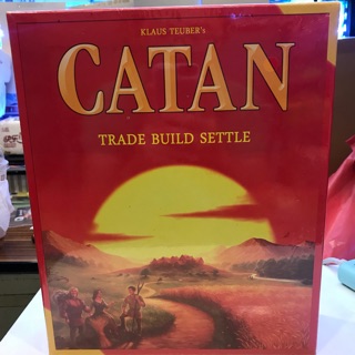 Board game บอร์ดเกมส์ จีน Catan ENG ver. ภาษาอังกฤษ