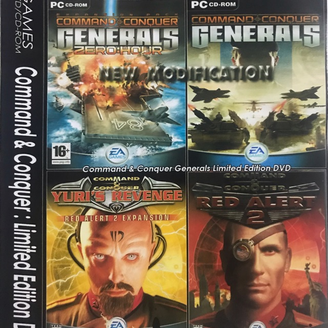 แผ่นเกมส์ pc Command&Conquer