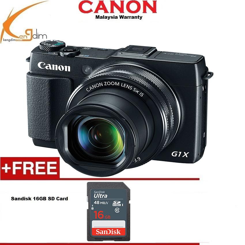 กล้องดิจิตอล Canon PowerShot G1 X Mark II