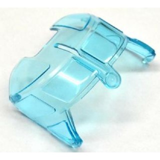 Lego part (ชิ้นส่วนเลโก้) No.35289 / 11297  Glass for Aircraft Fuselage Curved Forward 6 x 8 Top