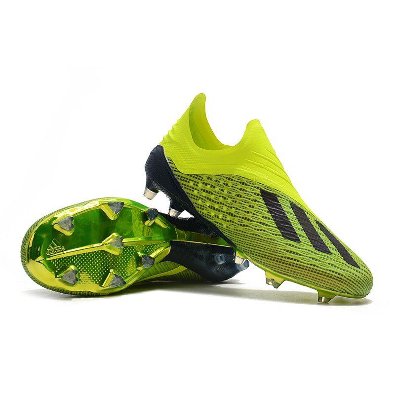 Ready Stock Adidas Football shoes X18+ FG Soccer shoes