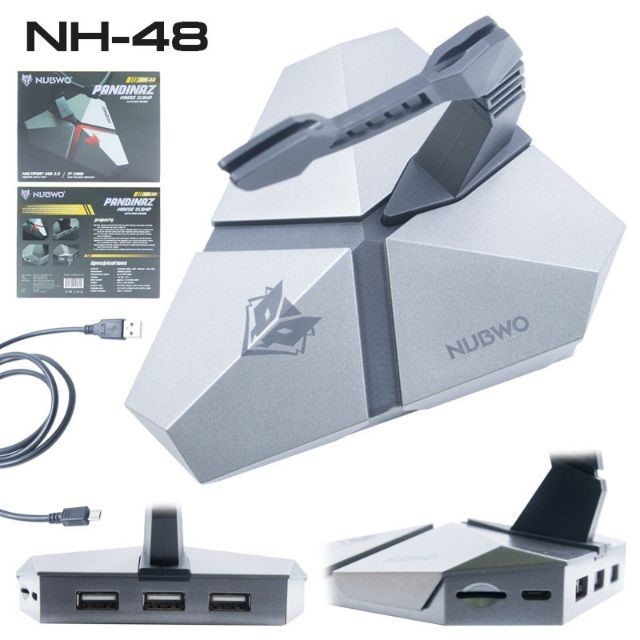 SALE เมาส์บันจี้ NUBWO NH-48 PANDINAZ Mouse Clamp #คำค้นหาเพิ่มเติม คีย์บอร์ดเกมมิ่ง Keybord EGA RGB USB เข้าสายตัวเมีย DisplayPort