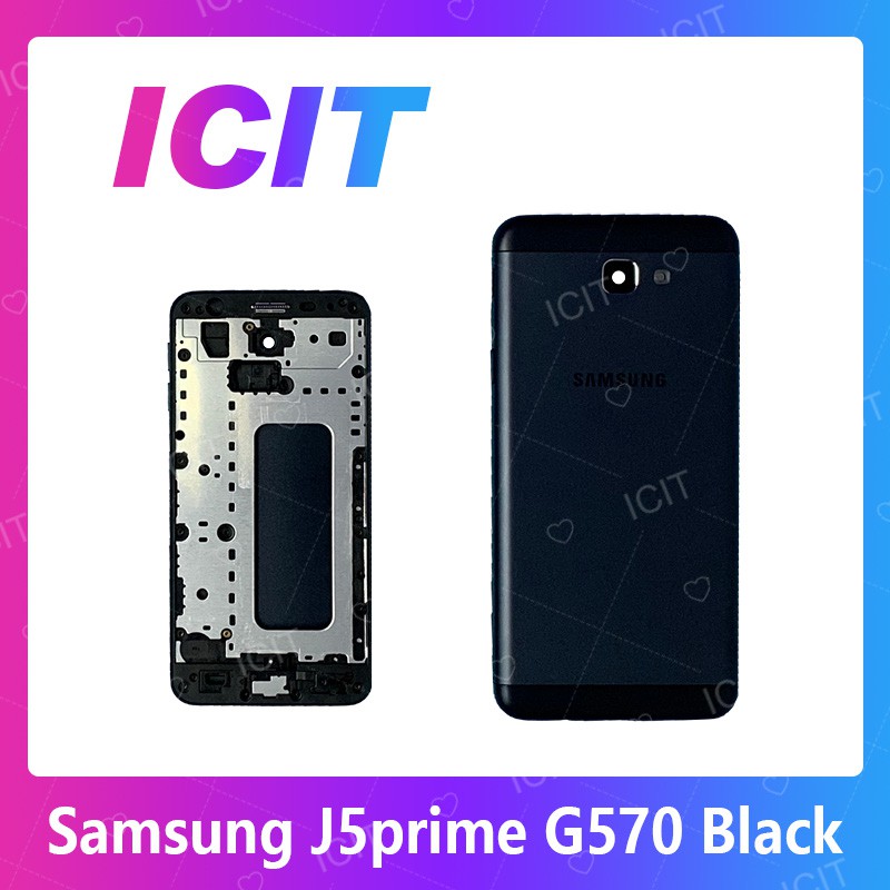 Samsung J5Prime/G570 อะไหล่บอดี้ เคสกลางพร้อมฝาหลัง Body For samsung j5prime/g570อะไหล่มือถือ ICIT 2
