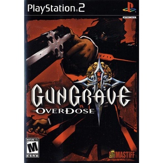 Gungrave: Overdose แผ่นเกมส์ ps2