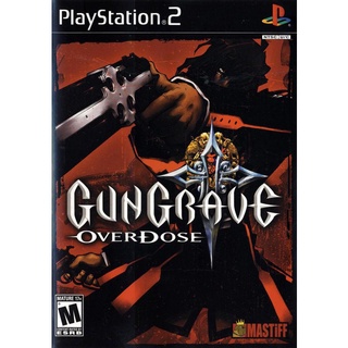 Gungrave: Overdose แผ่นเกมส์ ps2