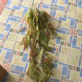 ช่อเฟรินมัขามปลายแดง (390323) ใบไม้ปลอม