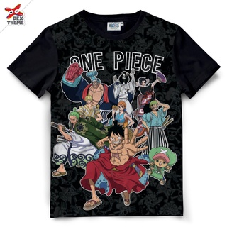 เสื้อวันพีซ One Piece Luffy Wanokuni